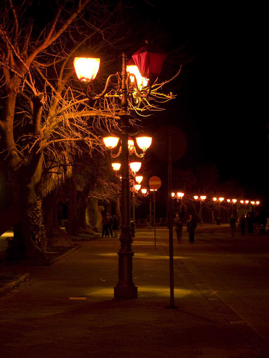 Påskbelysning i Alghero