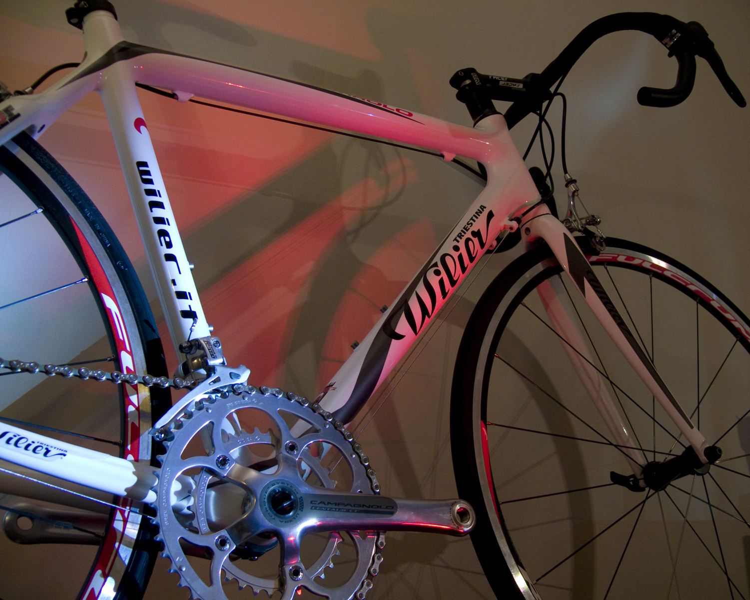 Carbon frame Wilier Mortirolo in white