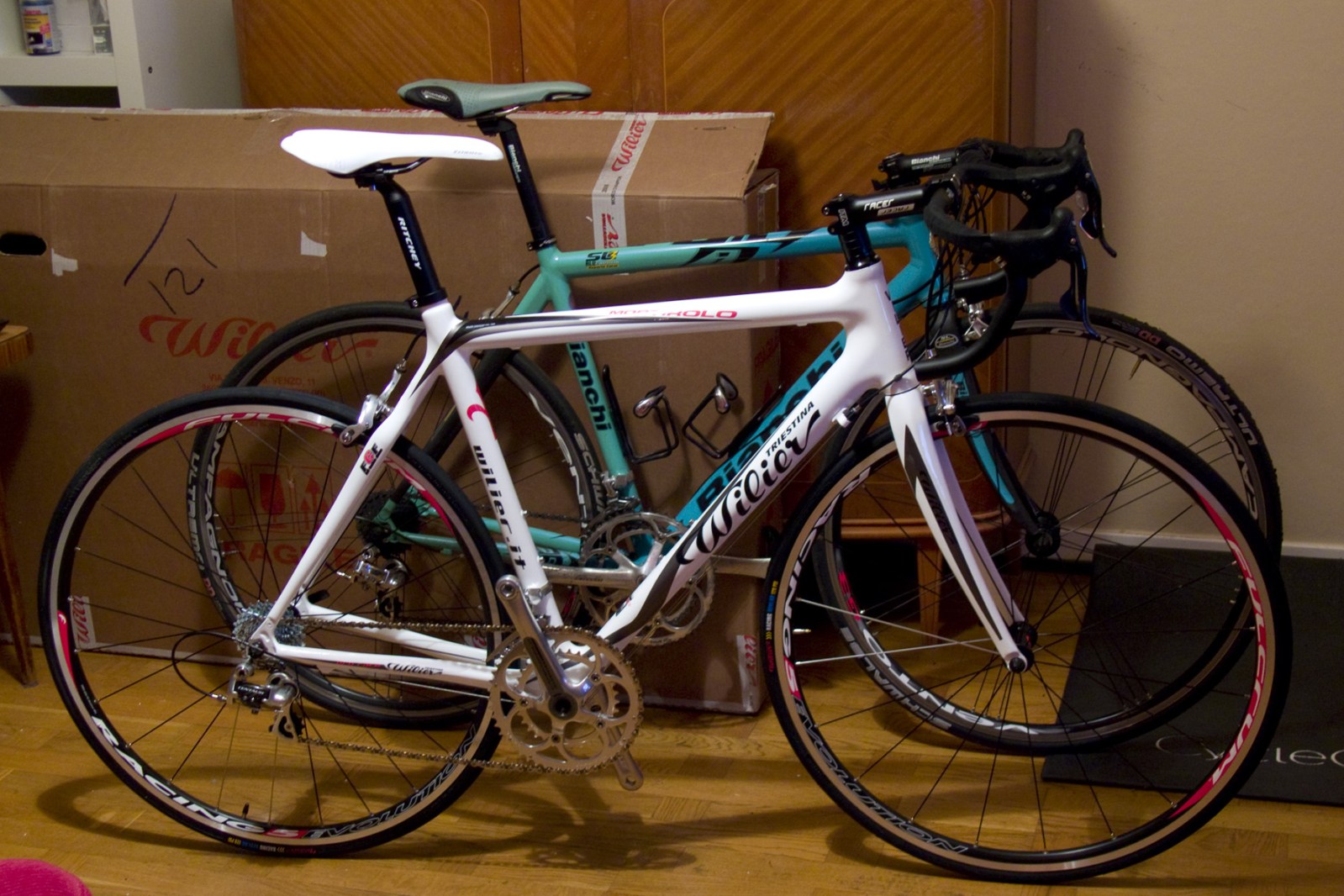 Wilier Mortirolo and Bianchi SL3