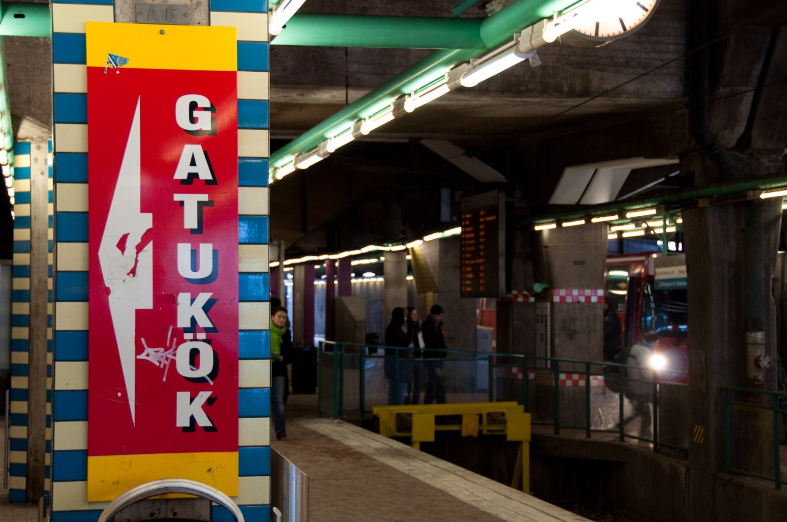 Slussens skyltmiljö