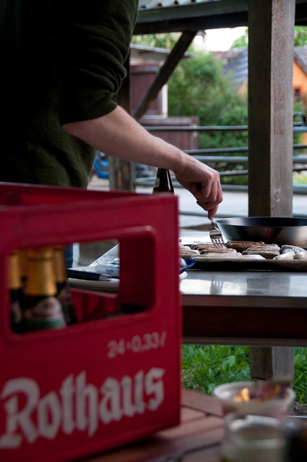 grill rothaus öl beer barbecue
