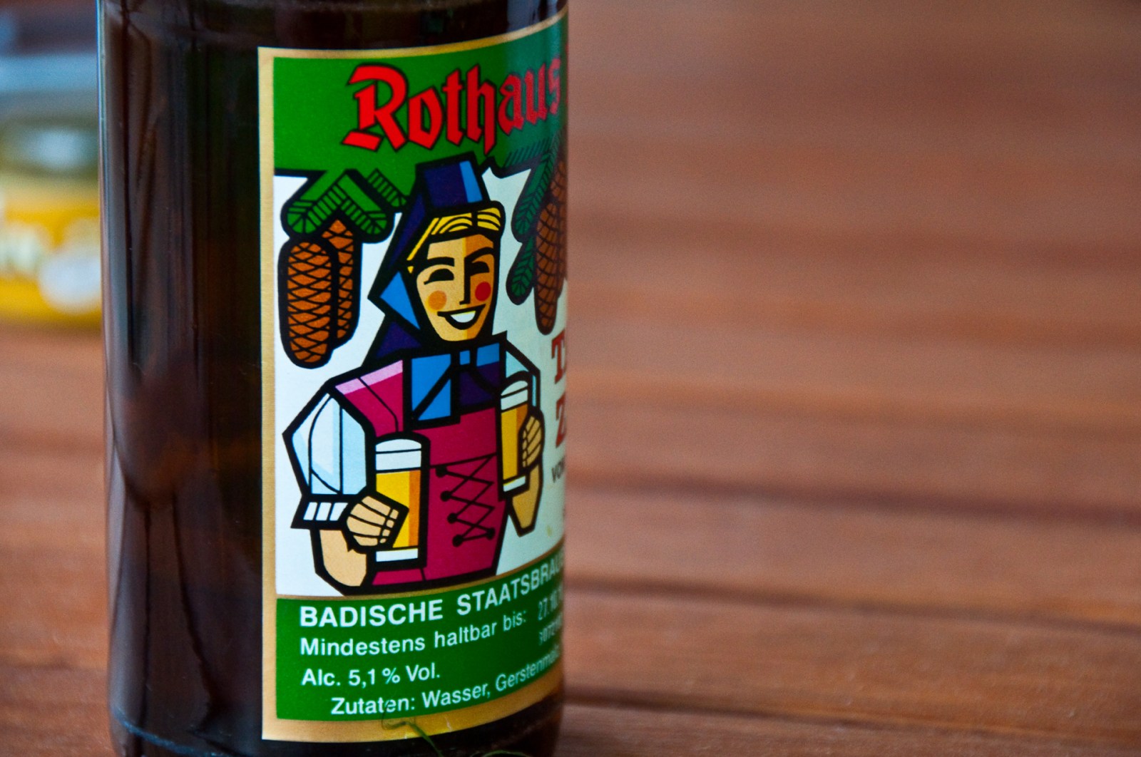 rothaus flaska öl beer bottle