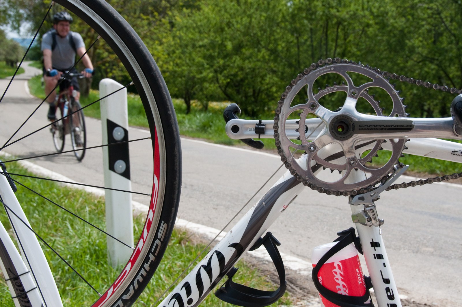 wilier cykel bicycle bike punktering panne flat tyre